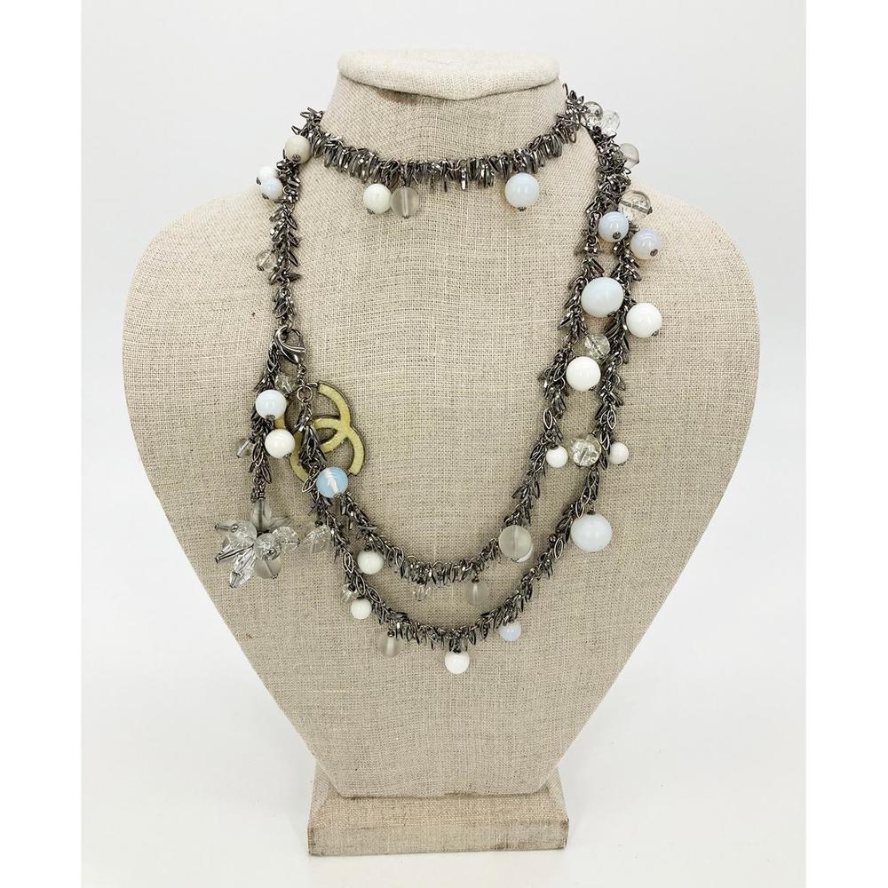 CHANEL Beaded Fringe Belt Necklace - Picture 2 of 9